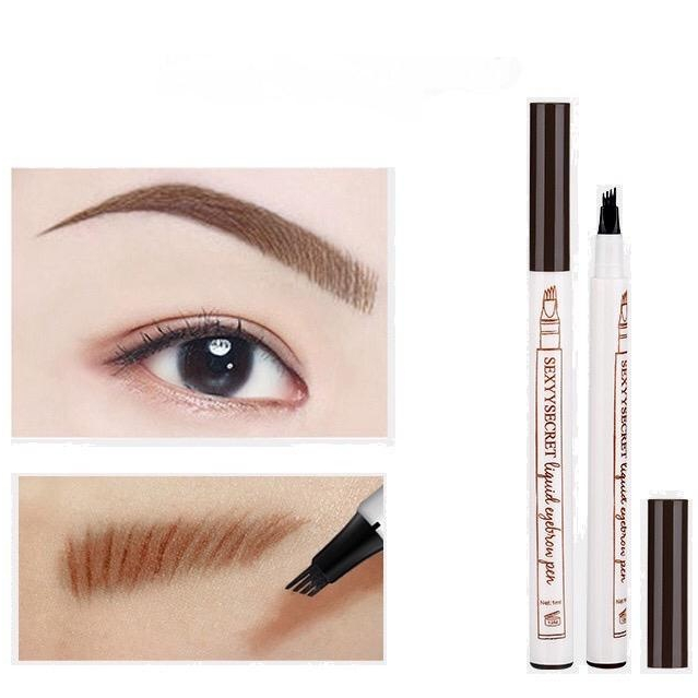 Caneta de Sobrancelha Efeito Microblading | Preenche Falhas e Define Fios