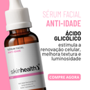 Sérum Anti-idade 30ml - Niacinamida 5% + Ácido Glicólico 4% + Ácido Tranexâmico 3%