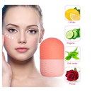 Rolo Gelo Massageador Facial Refrescante Contra Inchaço, Olheiras Rosto Pescoço Limpos Beleza