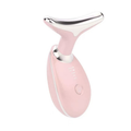 Massageador De Pescoço e Rosto LED Vibração Fototerapia Para Rejuvenescer Firmeza Anti-Rugas