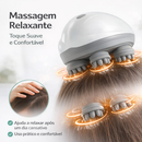 Massageador de Cabeça Elétrico Recarregável Portátil para Couro Cabeludo